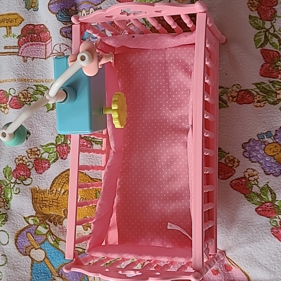Vintage Galoob Bouncin Babies Crib and Playpen Bundle - Picture 6 of 6